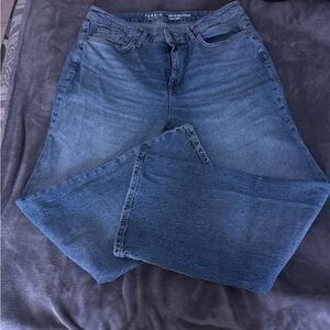 torrid Medium Blue High-Rise  Baggy Straight Classic Jeans